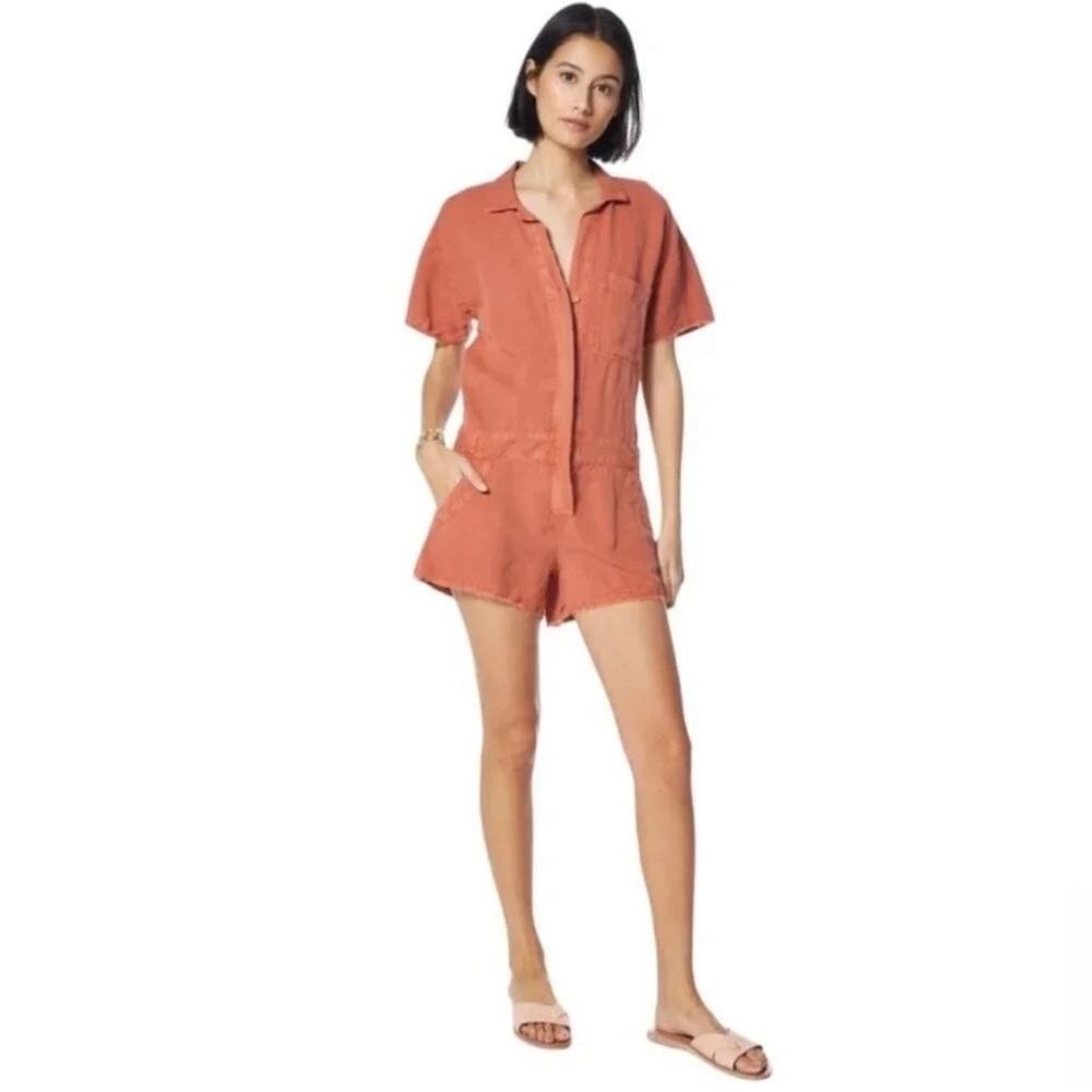 Young Fabulous & Broke Terracotta Romper